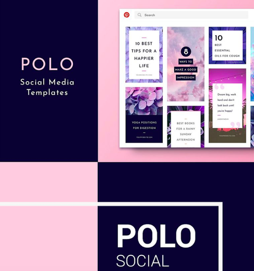 polo pack social media - essential oil theme instagram story highlights templates set of 20