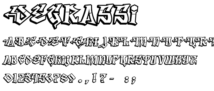 Degrassi by Typodermic Fonts