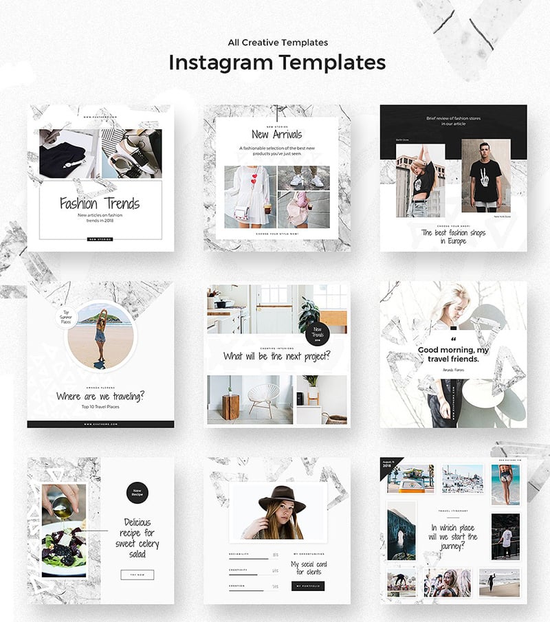 instagram layout ideas