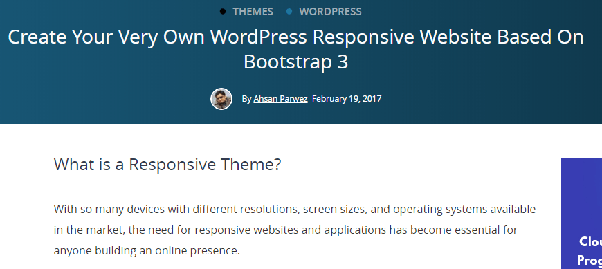 Website Based On Bootstrap 3
