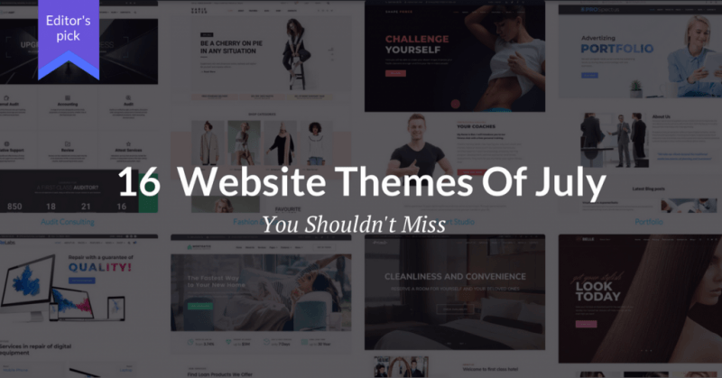 16 cool website templates to launch conversion oriented sites in 2018