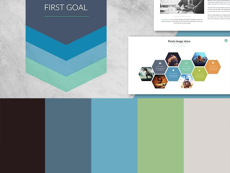 professional powerpoint presentation colors