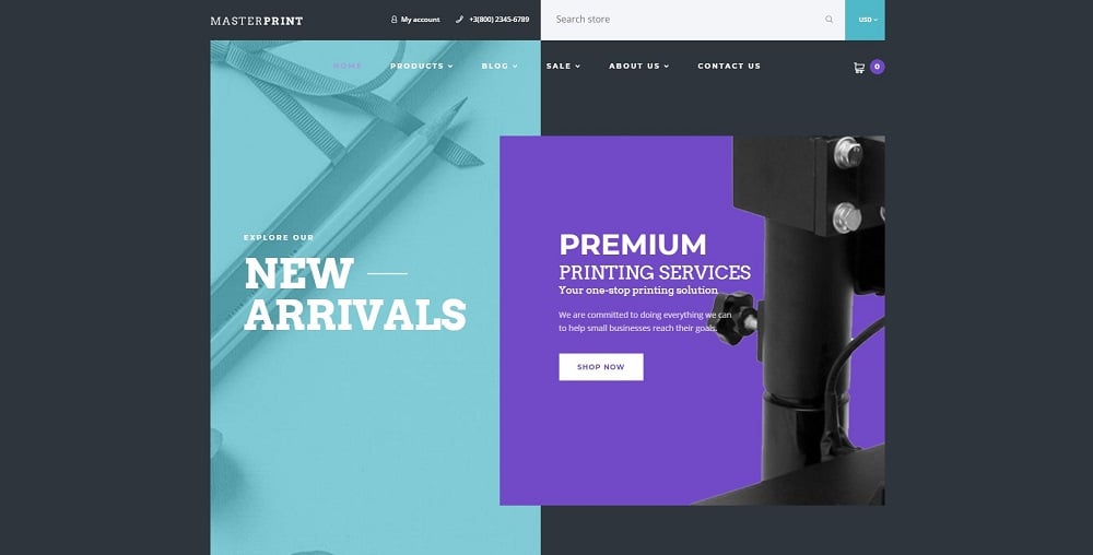 Master Print - Print Shop Shopify Theme