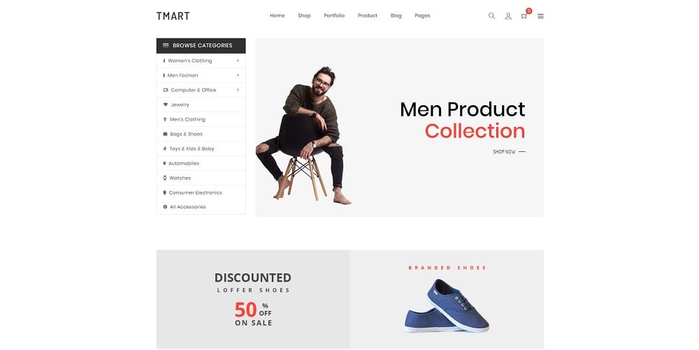 Tmart - Minimalist Polyvalent Shopify Theme