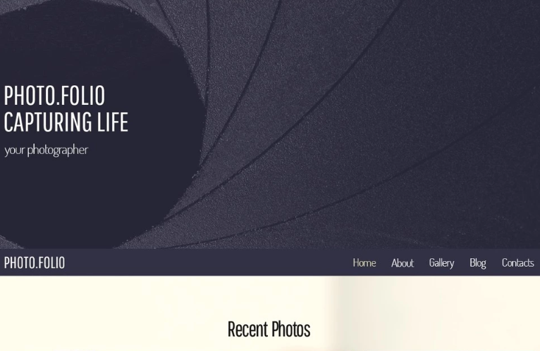 50 Best Photography Website Templates To Choose In 2019 Free Responsive Html5 Theme For Photo Site