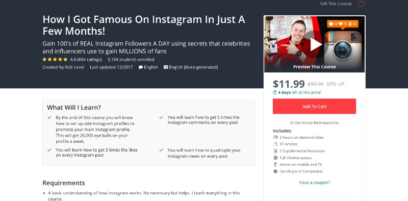 famous on instagram - bloggers how to promote your blog on instagram video