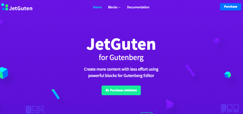 JetGuten - Blocks Set Addon for Gutenberg Editor WordPress Plugin