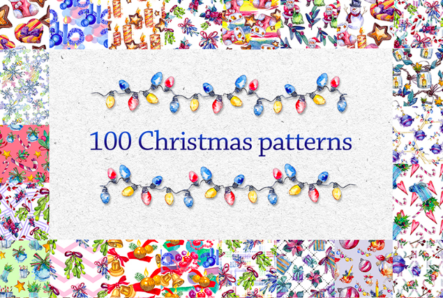 100 Patterns Of Christmas