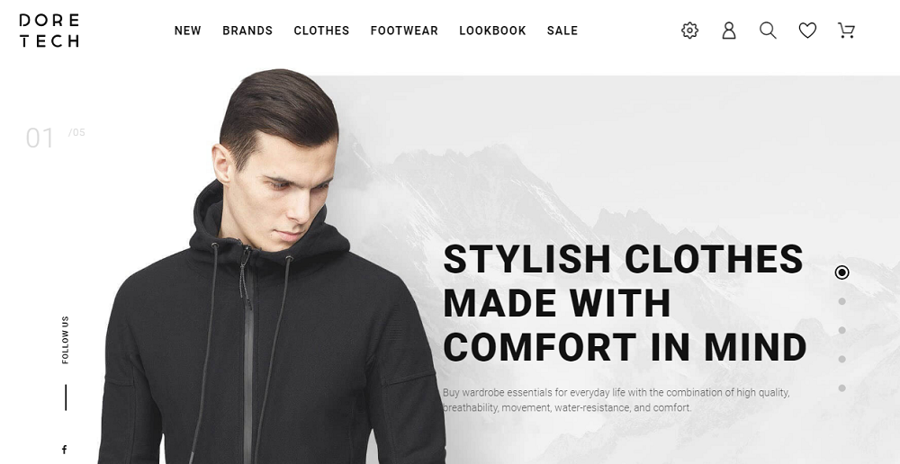 Tema DoreTech 1.6 PrestaShop