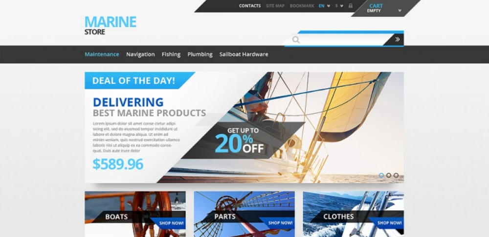 Tema Tech Gear PrestaShop