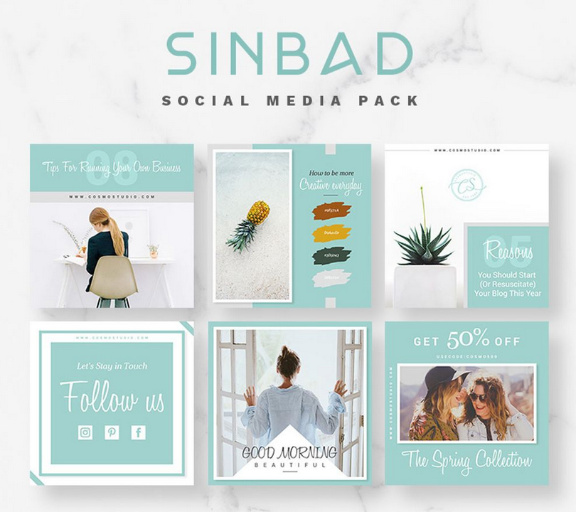 sinbad social media pack bundle - instagram wont let me follow action blocked