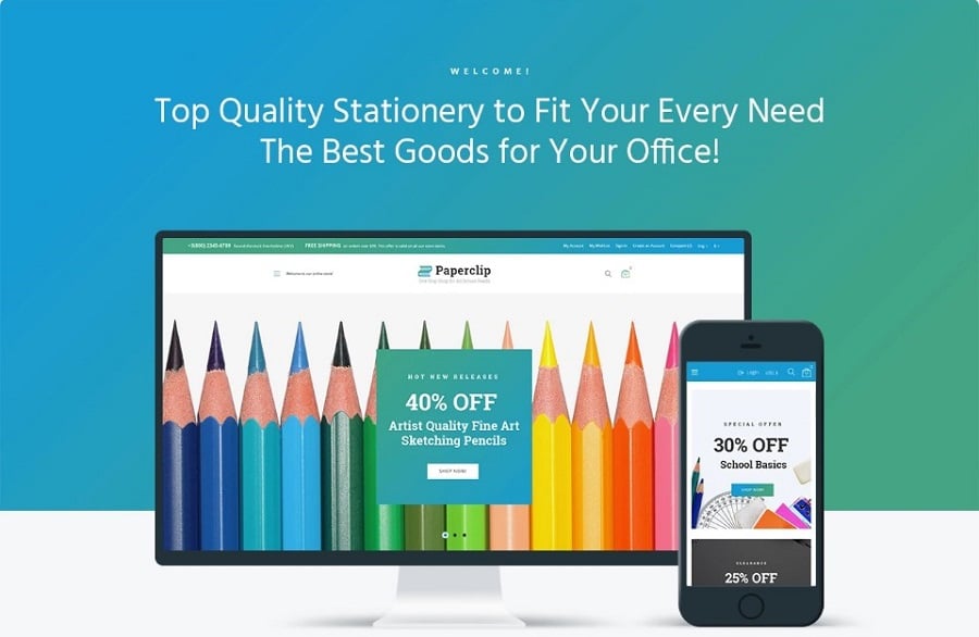 Paperclip - School Shop WooCommerce Theme