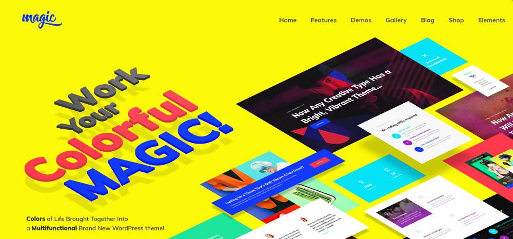 Magic - Multipurpose Creative WordPress Theme