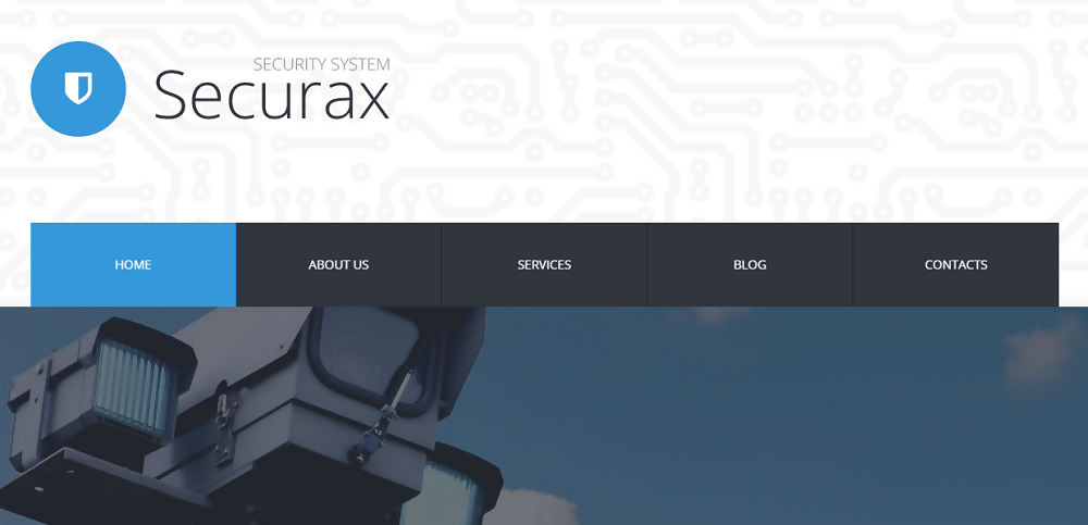 Security Systems WordPress Theme