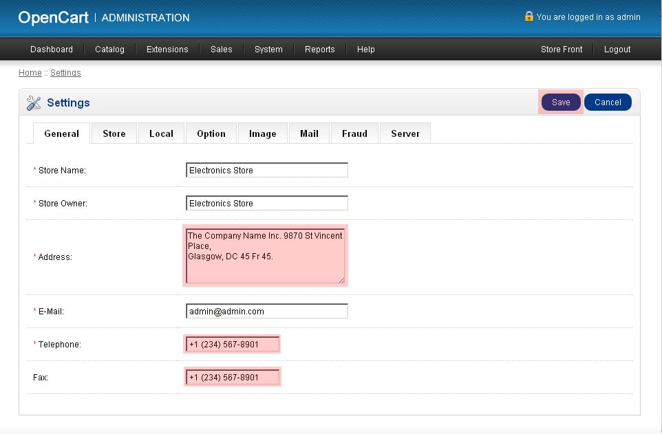 Opencart Change Template opencart 1 5 x how to edit contact us page template