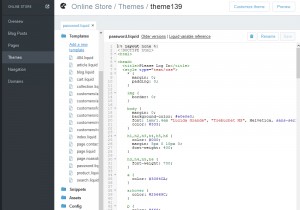 shopify wie password edit passwort darstellung einstellt seite koennen sie man nutzen ausfuehrliche tutorial auch das