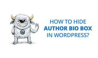 How to Hide ‘Author Bio’ Box in WordPress?