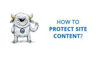 How to Protect Site Content from Copying?
