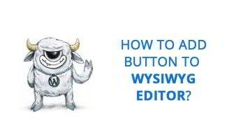 How to Add Custom Button to the WP Editor?