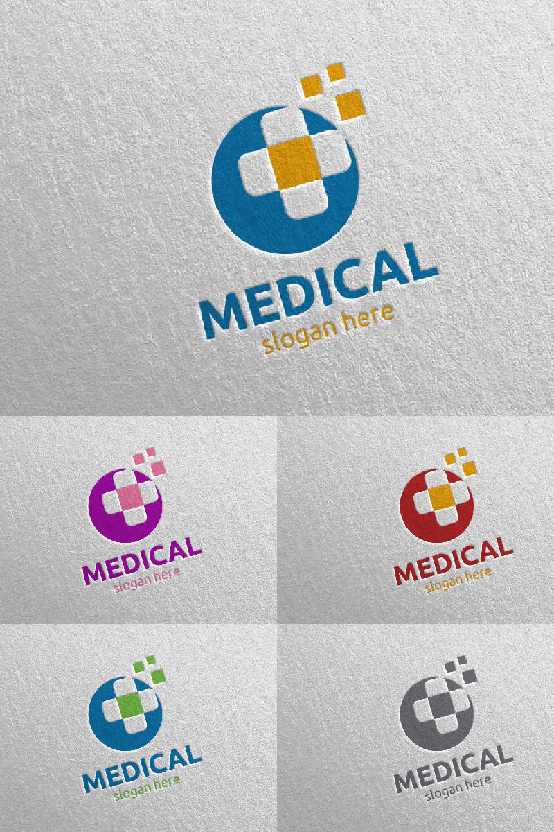 Template #100002 Medicine Emergency Webdesign Template - Logo template Preview