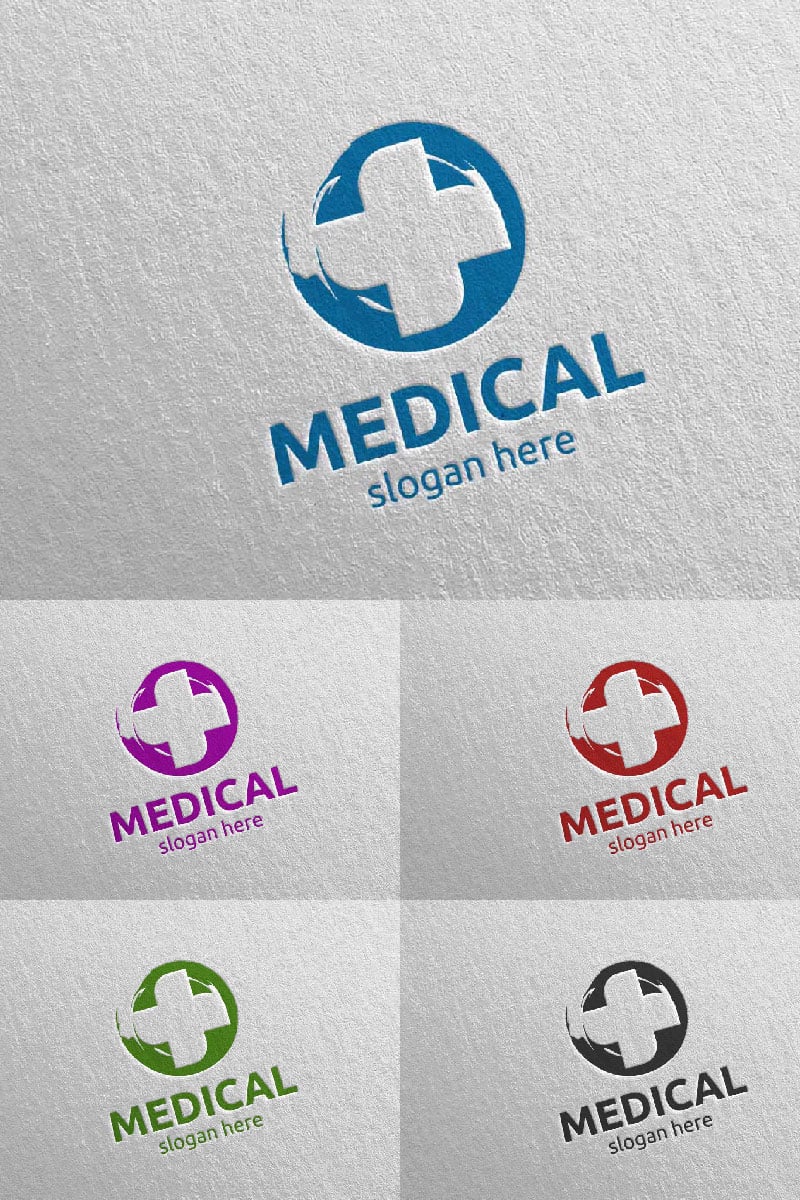 Template #100004 Emergency Pharmacy Webdesign Template - Logo template Preview