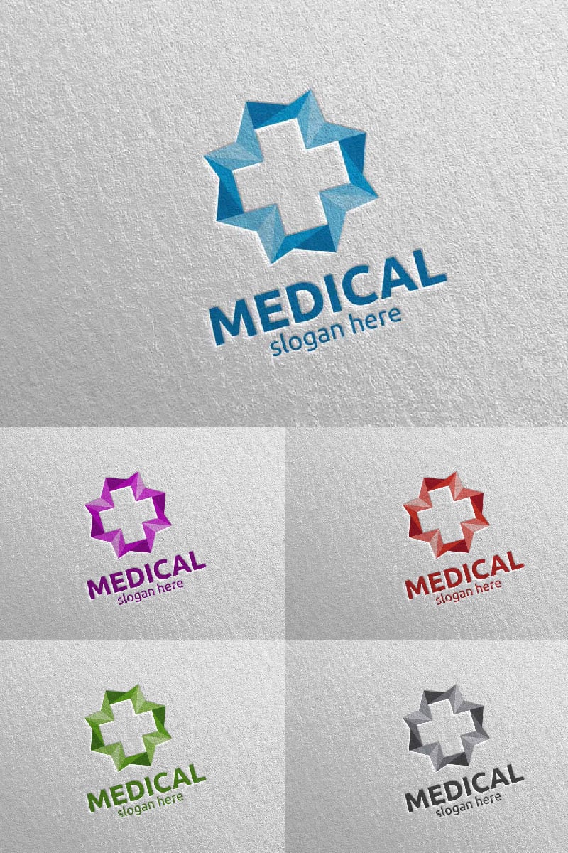 Template #100063 Medicine Emergency Webdesign Template - Logo template Preview