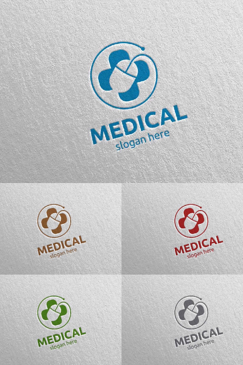 Template #100068 Medicine Emergency Webdesign Template - Logo template Preview