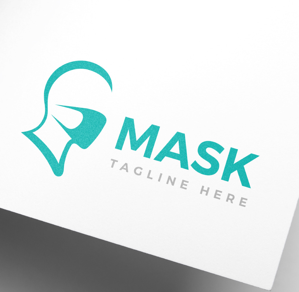 Face Protection Facial Mask Design Logo Template 100067