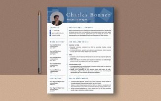 Functional Resume Template for MS Word, Skills-Based CV Template