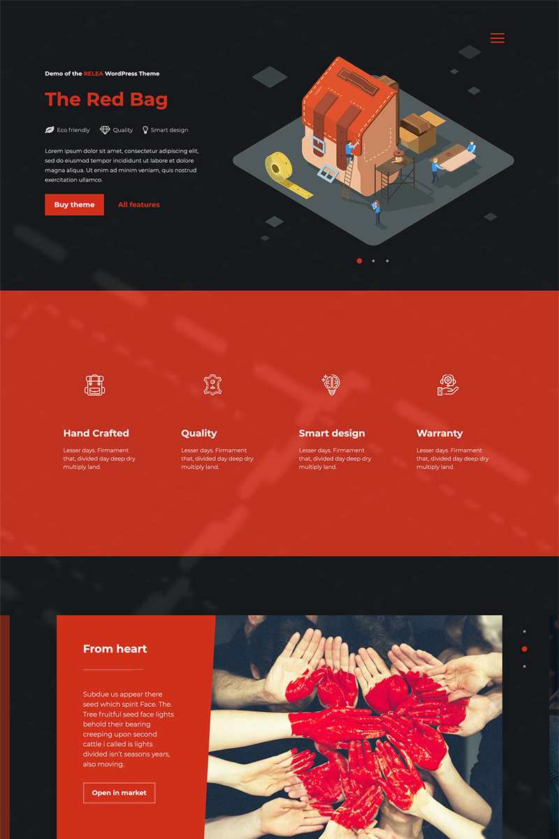 Tema De WordPress "Relea" #100020