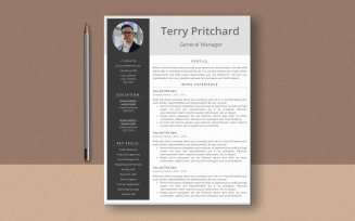 Terry Pritchard Ms Word Resume Template