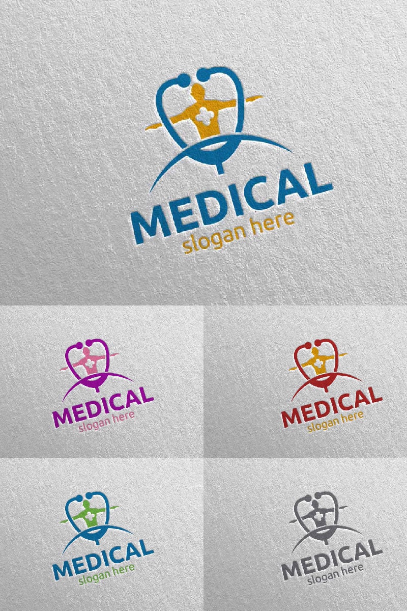 Template #100100 Medicine Emergency Webdesign Template - Logo template Preview