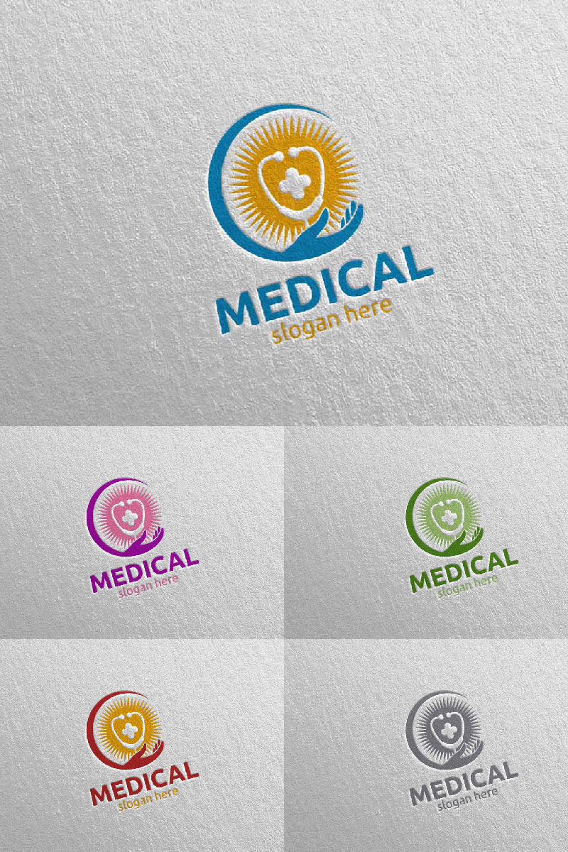 Template #100103 Medicine Emergency Webdesign Template - Logo template Preview