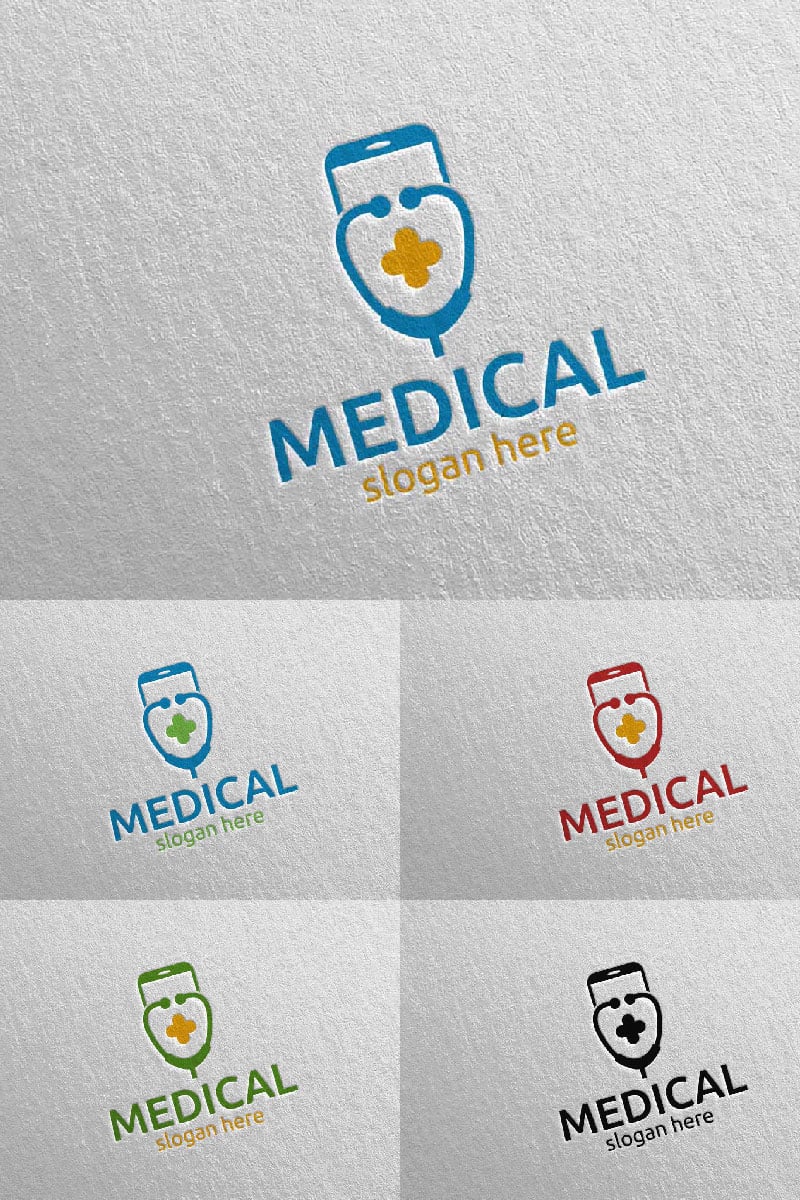 Template #100105 Medicine Emergency Webdesign Template - Logo template Preview