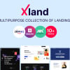 XLand - Multipurpose Collection of Landing Pages WordPress Theme