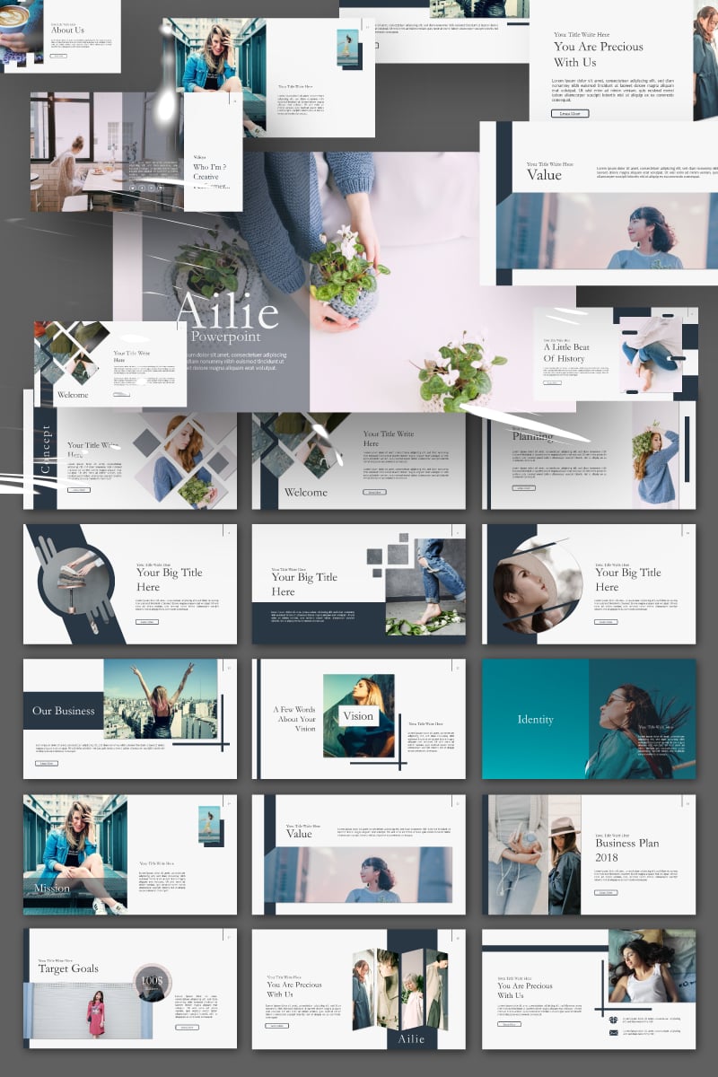 Template #100176 Brand Business Webdesign Template - Logo template Preview