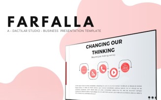 Farfalla - Business Presentation PowerPoint template