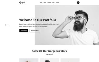 Papri - Portfolio Creative HTML5 Template Website Template