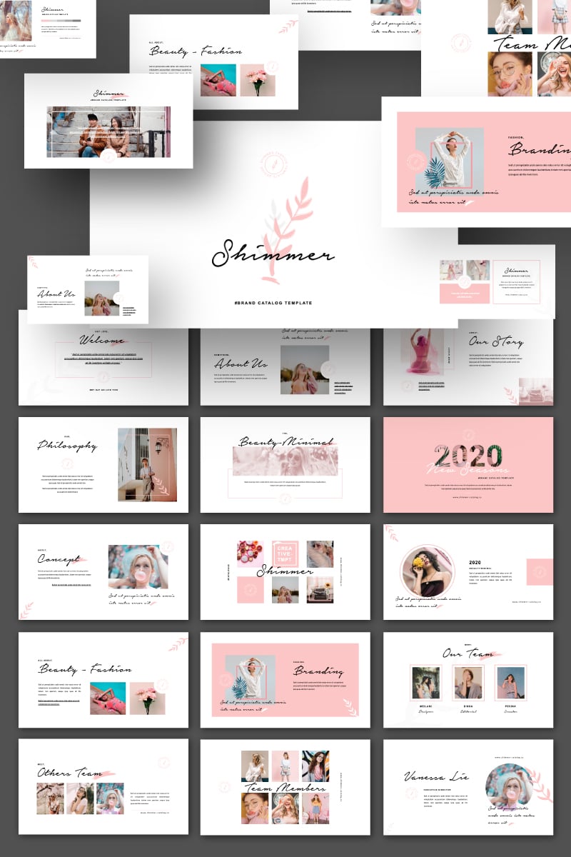 Kit Graphique #100208 Agence Marque Divers Modles Web - Logo template Preview