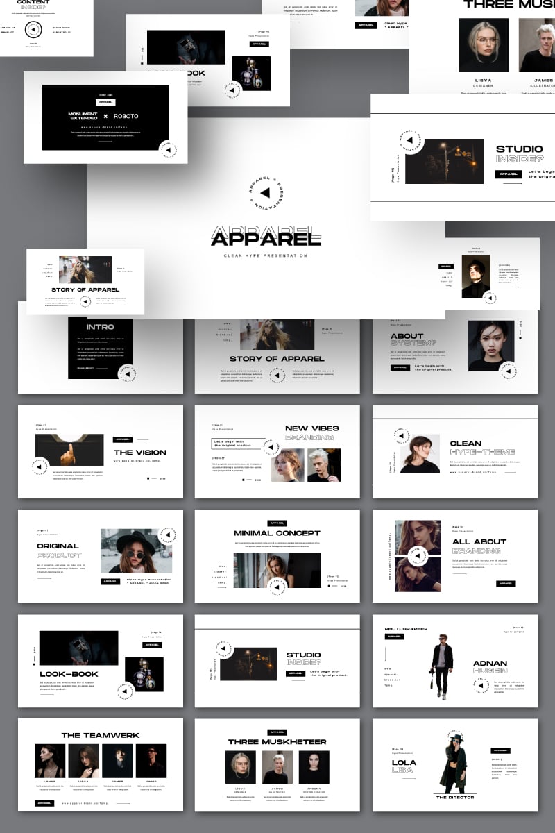 Kit Graphique #100212 Agence Marque Divers Modles Web - Logo template Preview