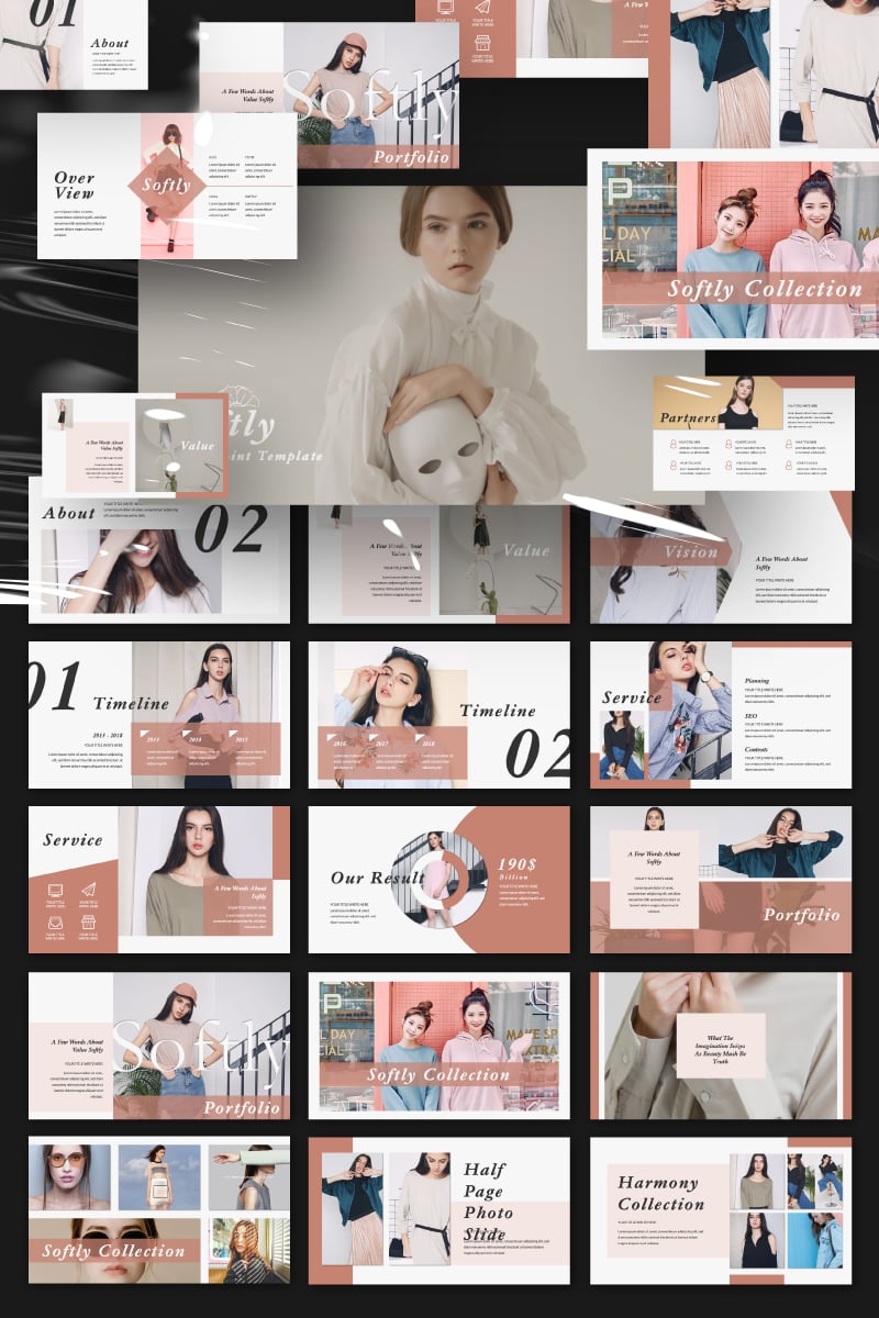 Kit Graphique #100229 Agency Brand Divers Modles Web - Logo template Preview