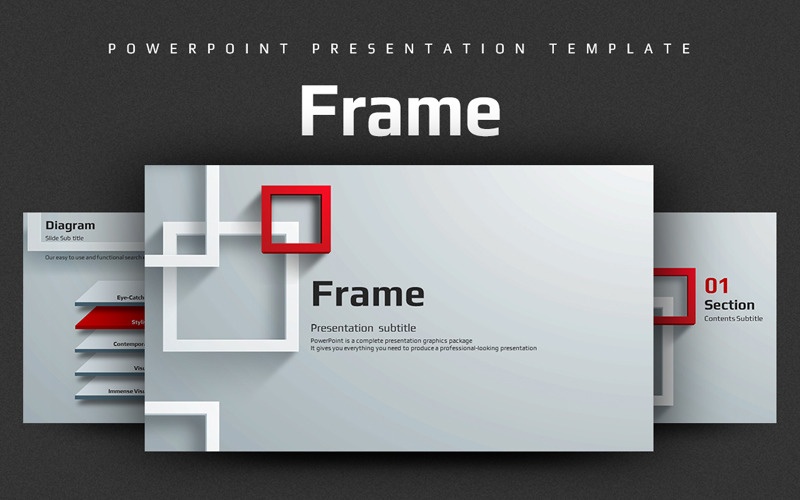 Frame PowerPoint template PowerPoint Template