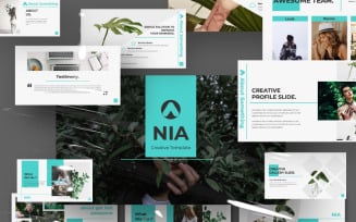 Nia Pitch Deck Presentation PowerPoint template