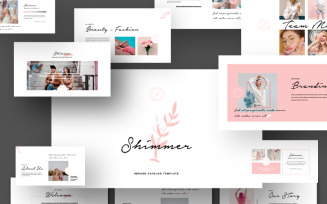 Shimmer Presentation PowerPoint template