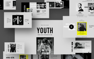 YOUTH Presentation PowerPoint template
