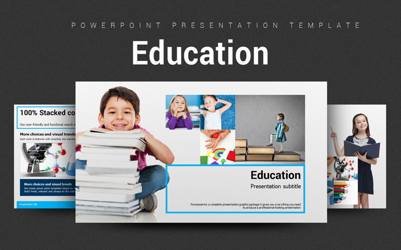 Education PowerPoint template PowerPoint Template