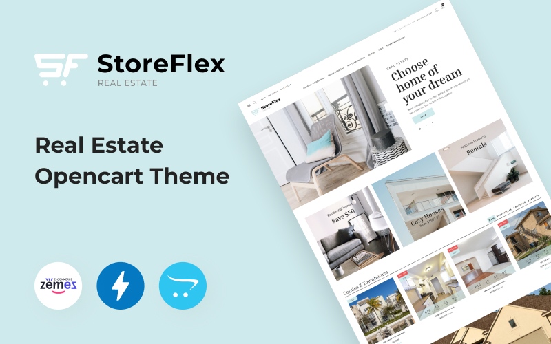 Storeflex Real Estate Theme №100371