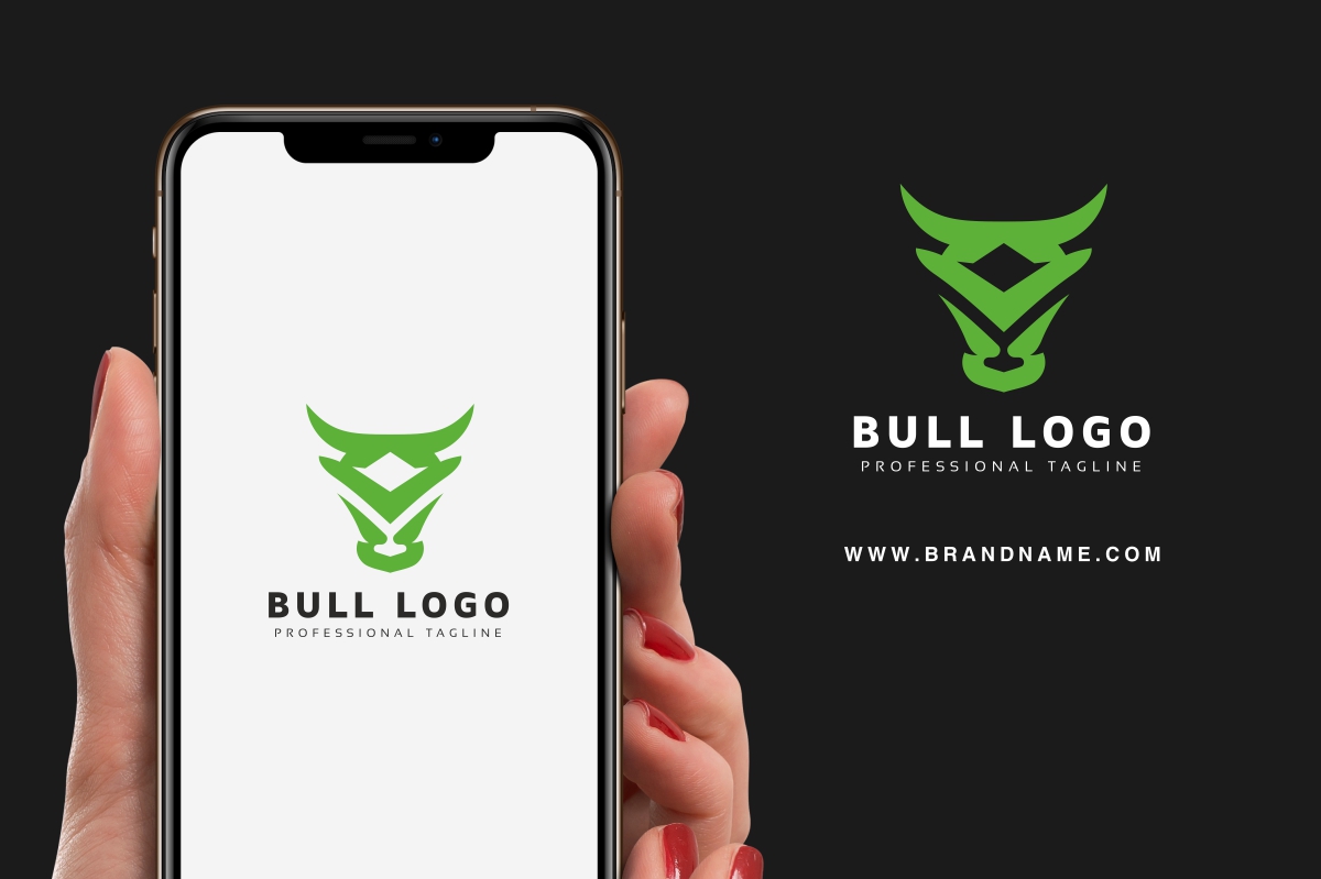 Bull Logo Template
