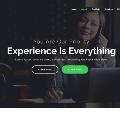 SRK - One Page Parallax WordPress Theme