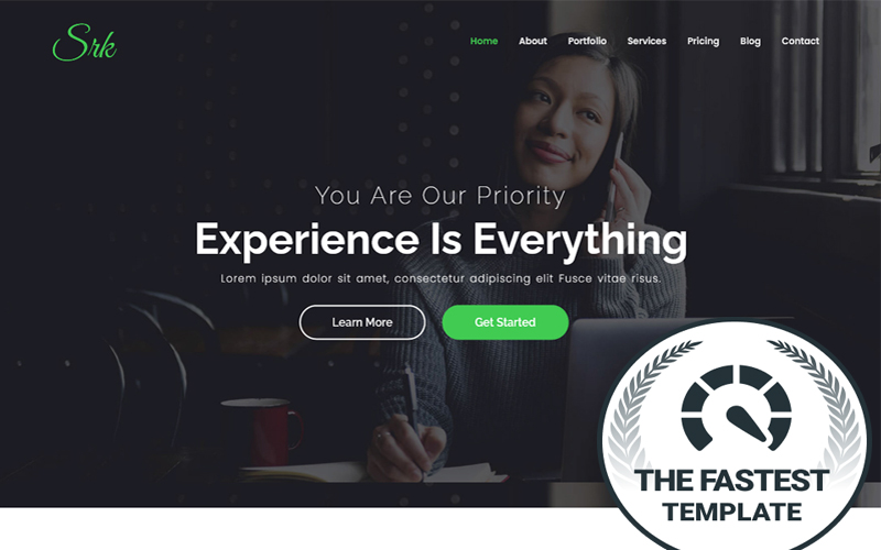 SRK - One Page Parallax WordPress Theme